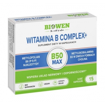 Witamina B Complex 15 kaps Biowen